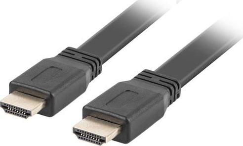 Lanberg HDMI - cablu HDMI 5m negru (CA-HDMI-21CU-0050-BK)