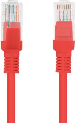 Cablu Lanberg PCU5-10CC-0150-R, Patchcord RJ45 cat. 5e UTP 1.5m, rorsu