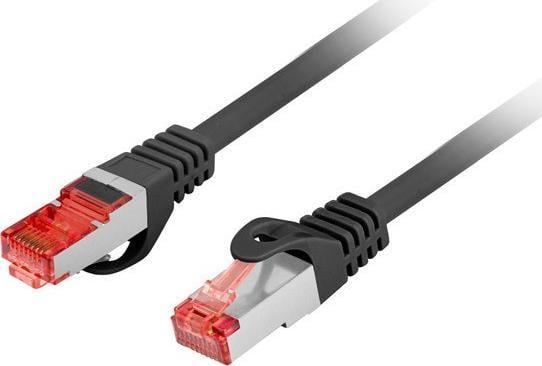 Lanberg PATCHCORD CAT.6 FTP LSZH CU 1M BLACK FLUKE PASSED LANBERG