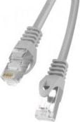 Cablu ecranat FTP, Lanberg 41888, cat.6, mufat 2xRJ45, lungime 20m, AWG 26, 250 MHz, de legatura retea, ethernet, gri