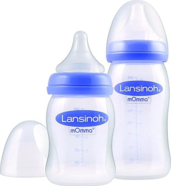 Set de biberoane 160ML +240 ML + 1 x tetina flux rapid - Lansinoh