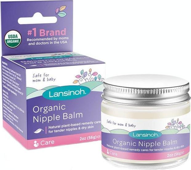 Lansinoh LAN-BALSAM ORGANIC PENTRU SÂNI + TAPRITE REUTILIZABILE GRATUITE