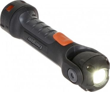 Lanterna Hard Case Professional, Energizer, LED, Cu magnet, Rezistenta la apa, 300 lumeni, Negru