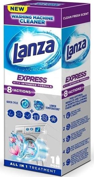 LANZA Express skalbimo mašinų valiklis 250 ml