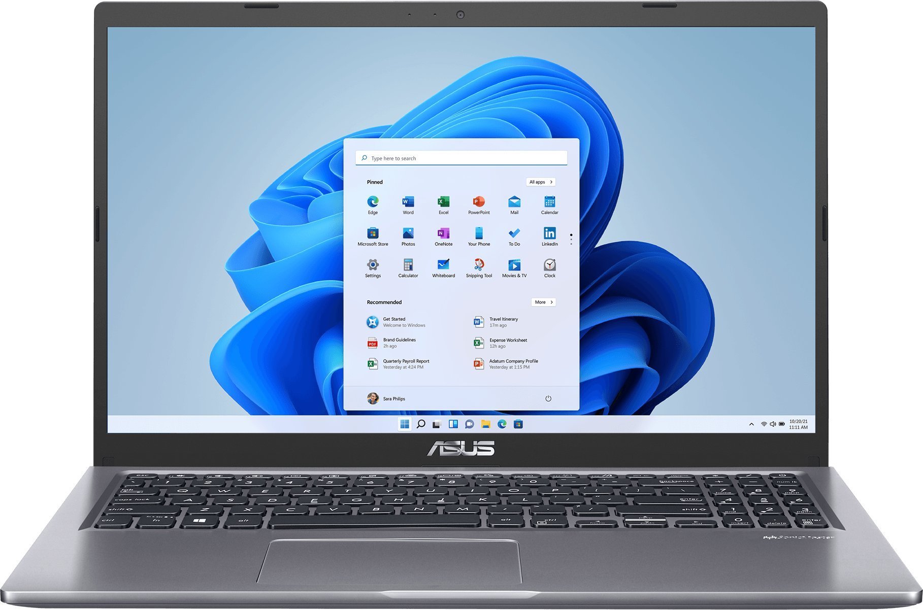 Laptop Asus Laptop Asus VivoBook 15 R565EA - i5-1135G7 | 8GB | SSD 512GB | 15.6`FHD Dotykowa | Windows 11 | podąwietlana klawiatura | GREY