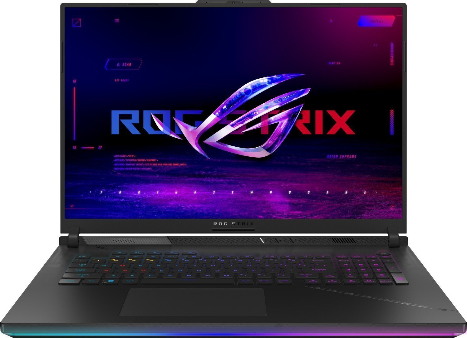 Laptop Asus ROG Strix SCAR 18 G834 i9-13980HX / 32GB / 1TB / W11 / RTX 4080 / 240Hz (G834JZ-N6006W)
