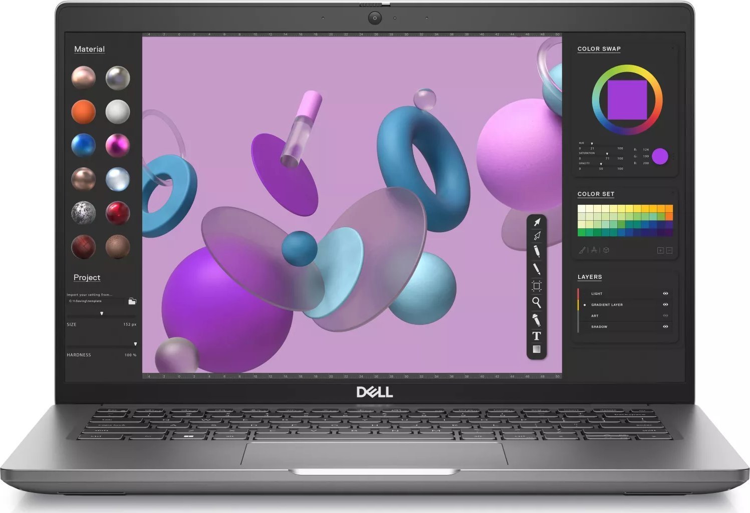 Laptop Dell Dell P3480/i7-1360P/16/512/14.0''/A500/W11P/3P
