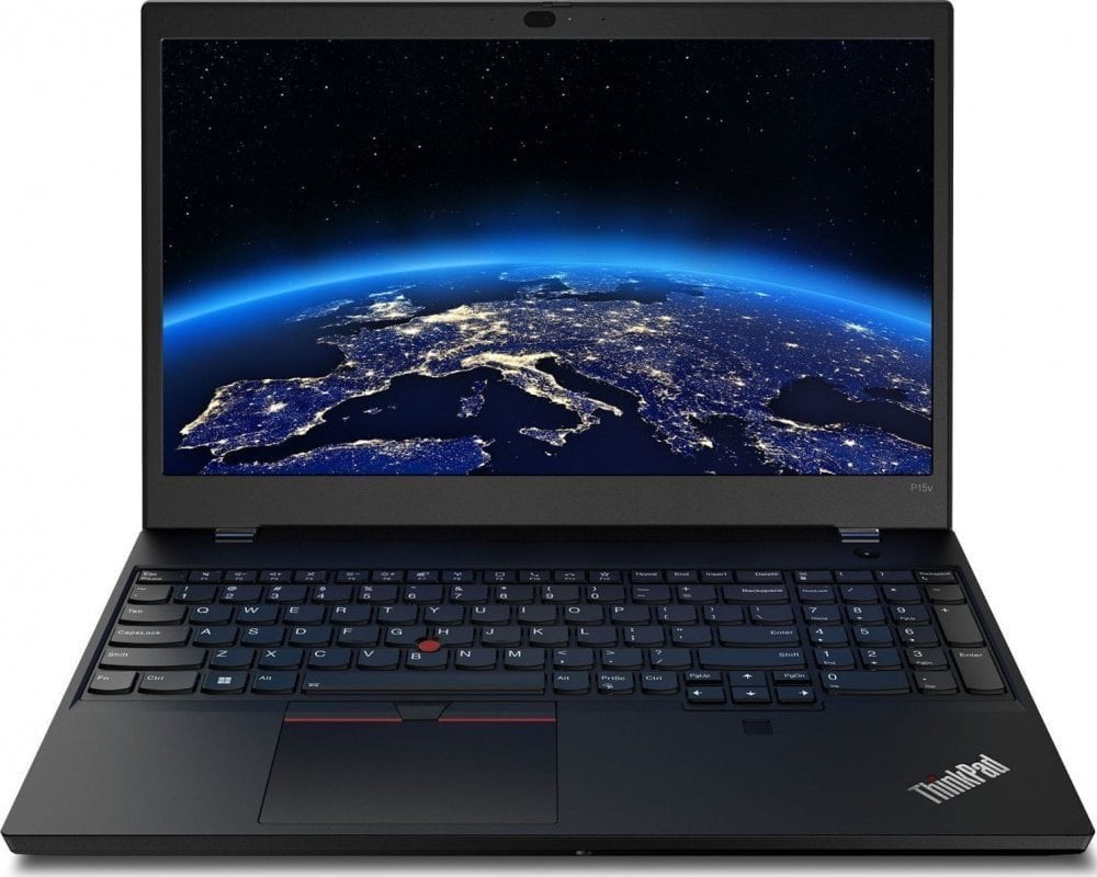 Laptop Lenovo ThinkPad P15v G3 Stație de lucru mobilă 21EM000WPB W11Pro 6650H/16GB/512GB/T600 4GB/15.6 FHD/Negru/3YRS Suport Premier + CO2 Offset