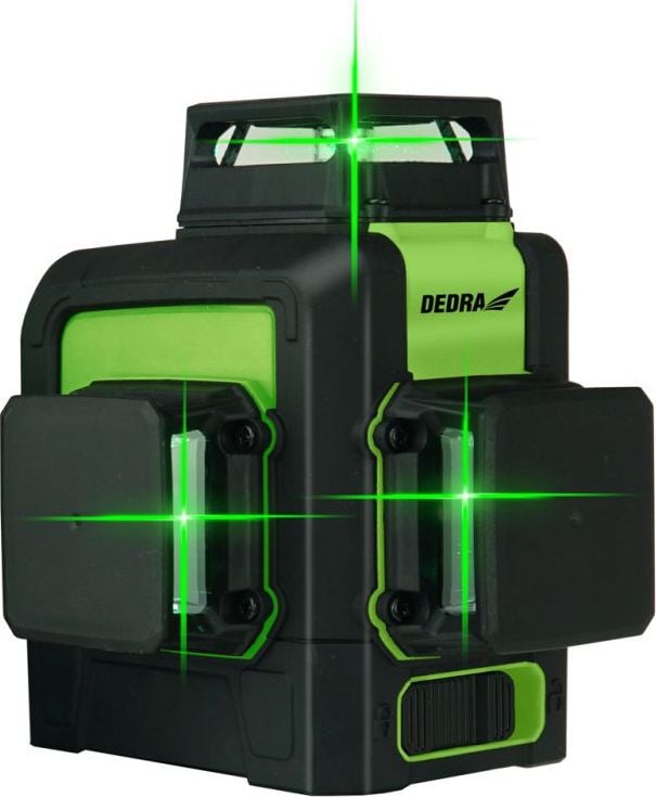 Laser verde cu proiectare 3D de pana la 30 m Dedra MC0904