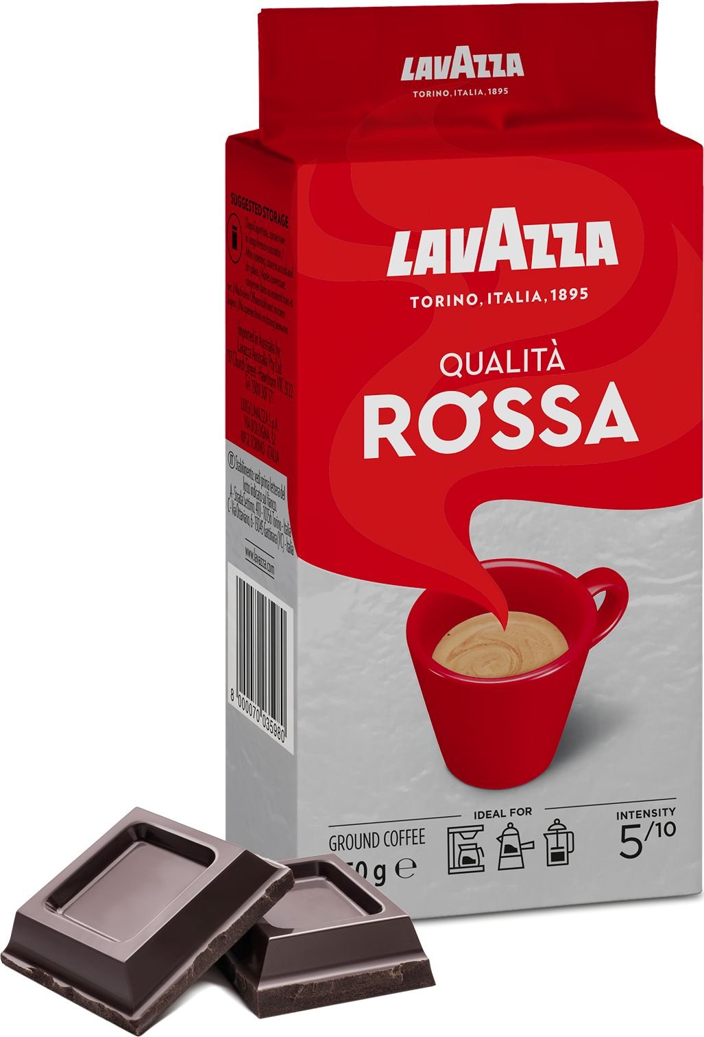 Cafea macinata Lavazza Qualita Rossa, 250 gr