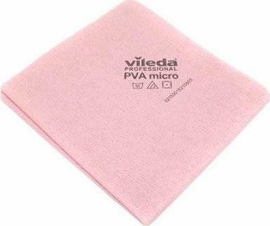 Laveta FHP VILEDA Professional, PVA, Rosu, 38x35 cm