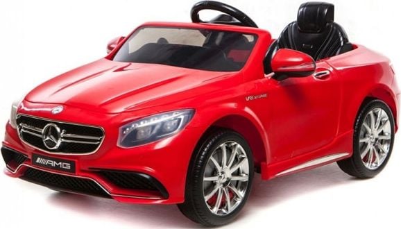 Lean Auto Battery Cars Mercedes S63 AMG Red