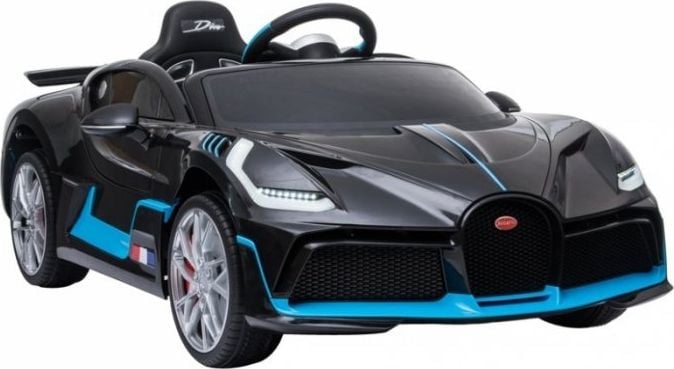 Lean Sport Auto na Akumulator Bugatti Divo Czarny Lakierowany