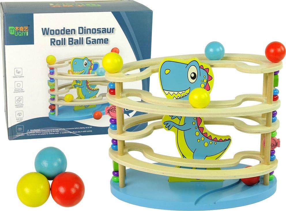 Lean Sport Balls Slide Dragon margele din lemn