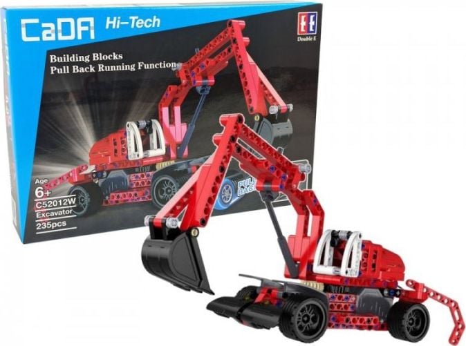 Lean Sport Construction Blocks Excavator Cada 235 Elemente