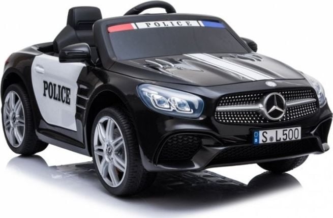 Vehicul cu baterie sport Lean Mercedes SL500 Police Black