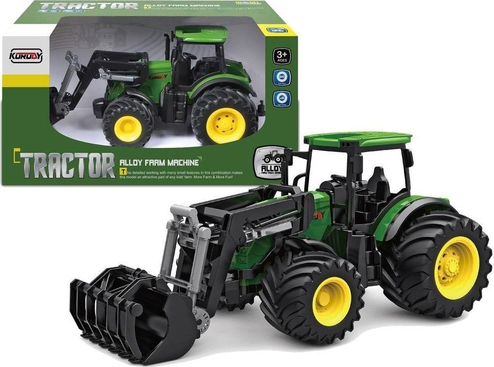 Lean Sport Traktor 1:24 verde