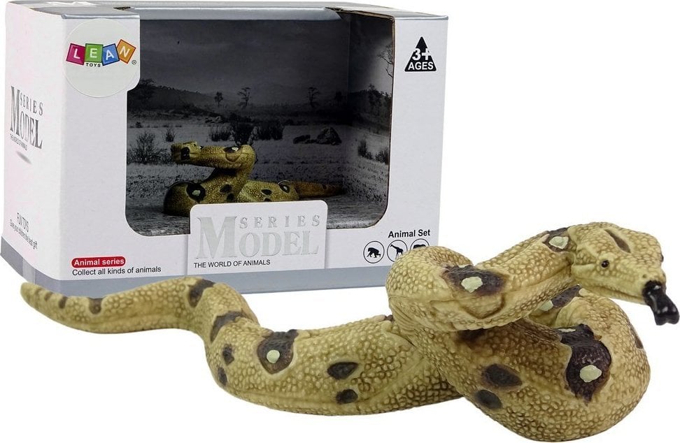 LeanToys Figurină Figurină de colecție Boa Snake Constrictor Animals of the World