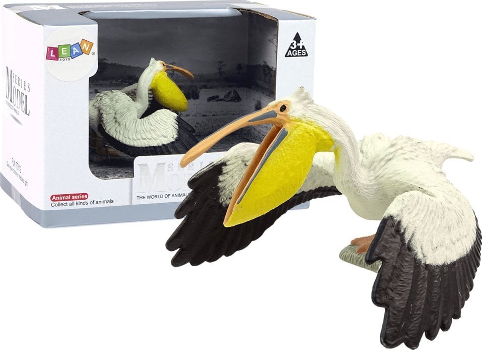 LeanToys Figurină Figurină mare de colecție Pelican Bird Animals of the World