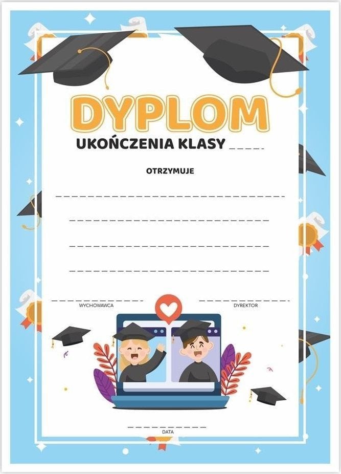 LearnHow Diploma A4 Universal - Biretta 10 buc