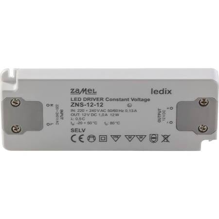 LED-uri de alimentare 12V DC 12W Slim ZNS-12-12 (LDX10000137)