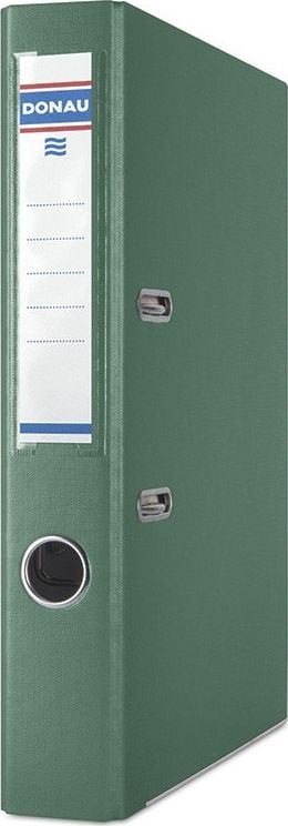 Legătura cu inele Donau Premium cu 2 inele A4 50 mm verde (3955001PL-06)