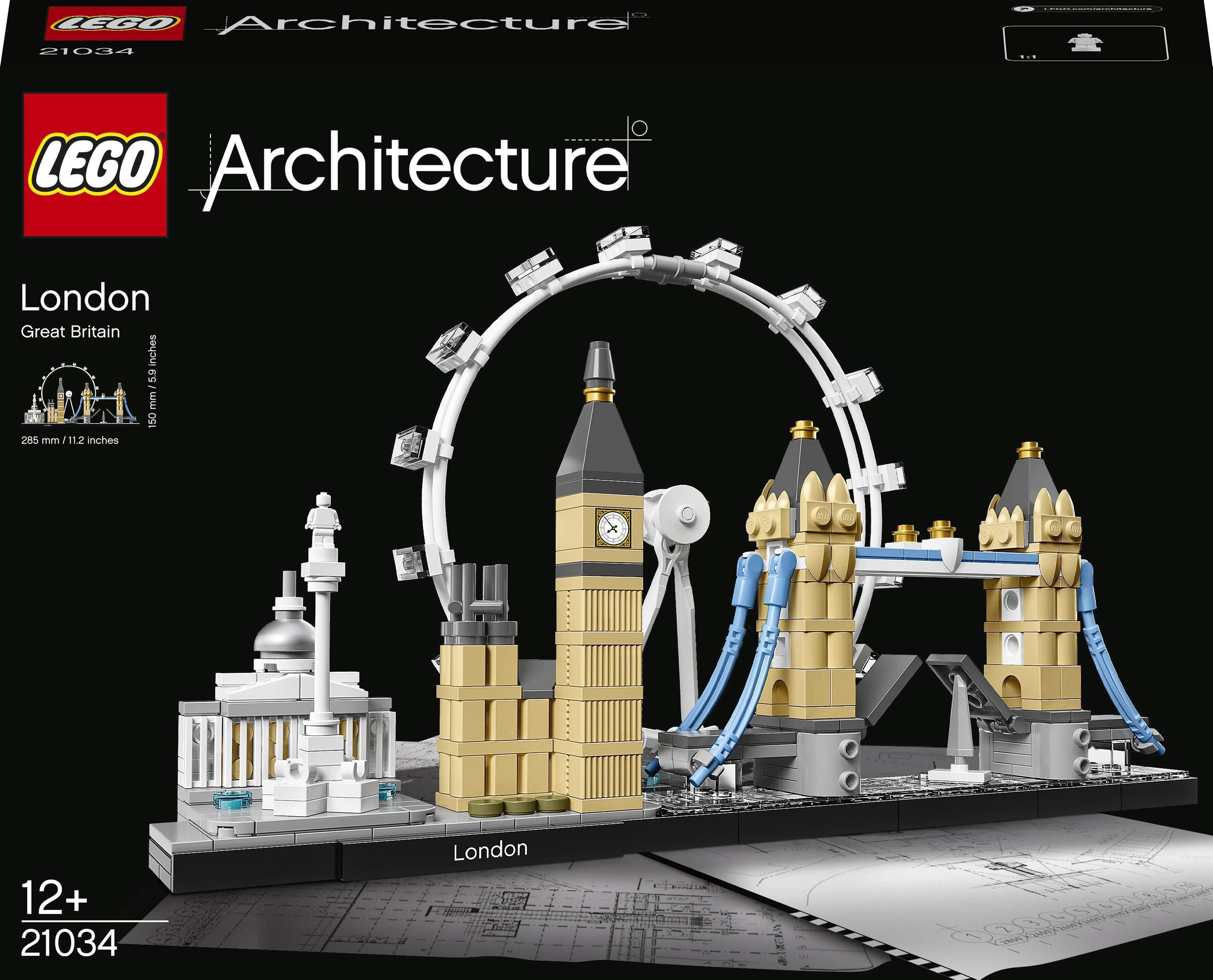 LEGO Architecture – Londra 21034, 468 piese