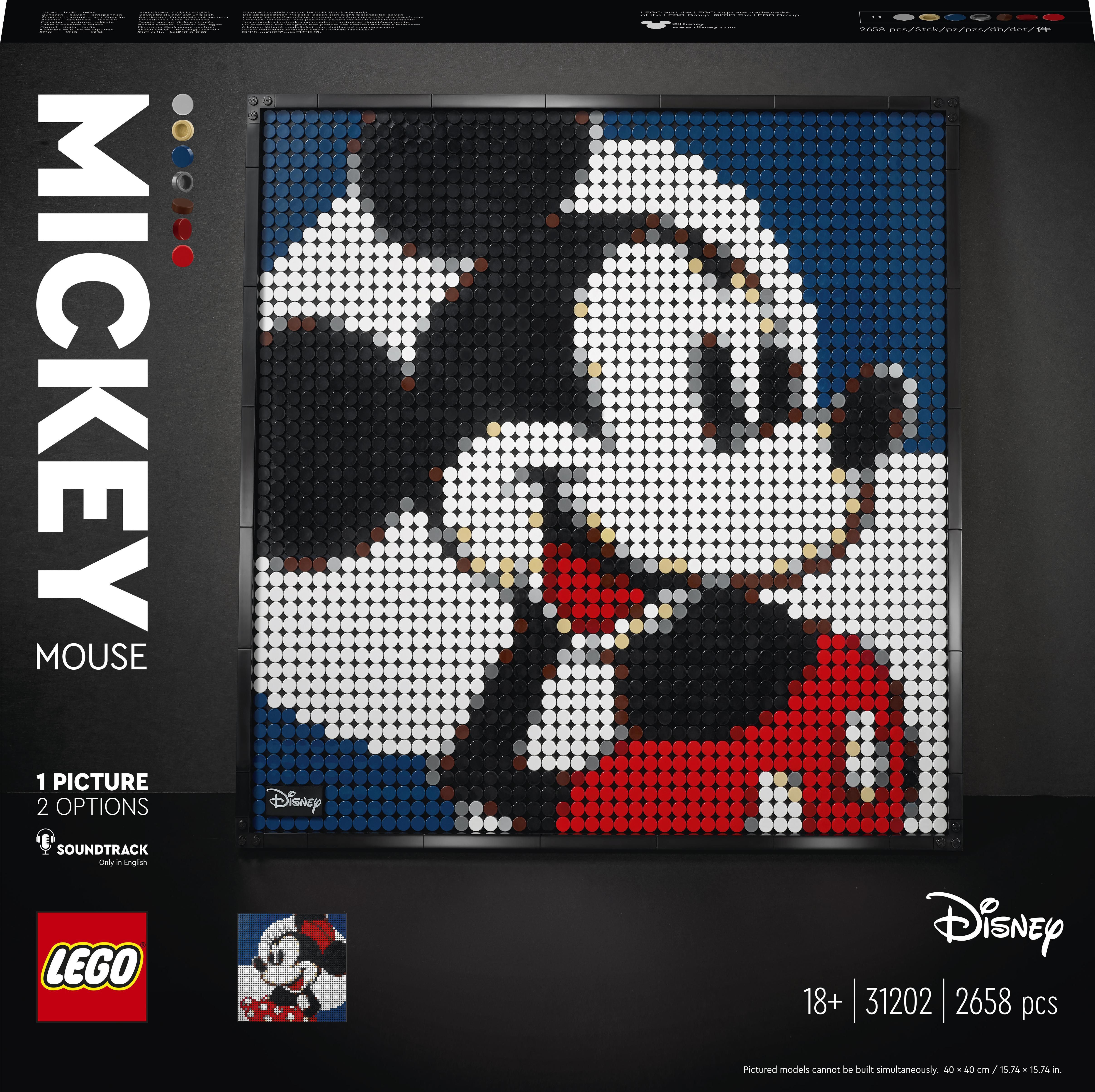 LEGO Art - Disney's Mickey Mouse 31202