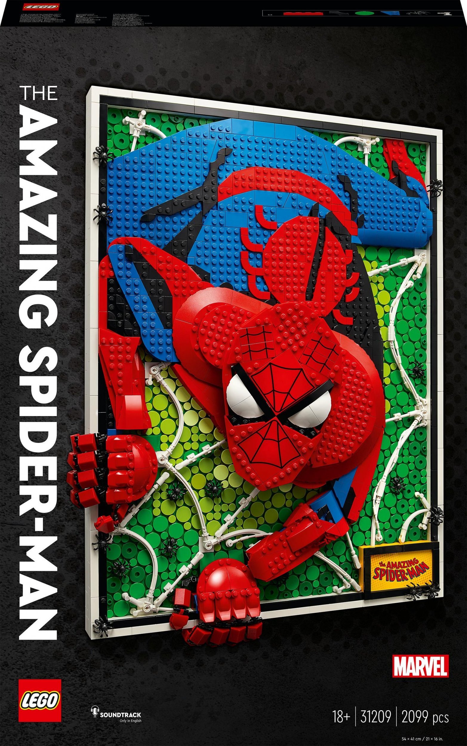 LEGO Art Niesamowity Spider-Man (31209)