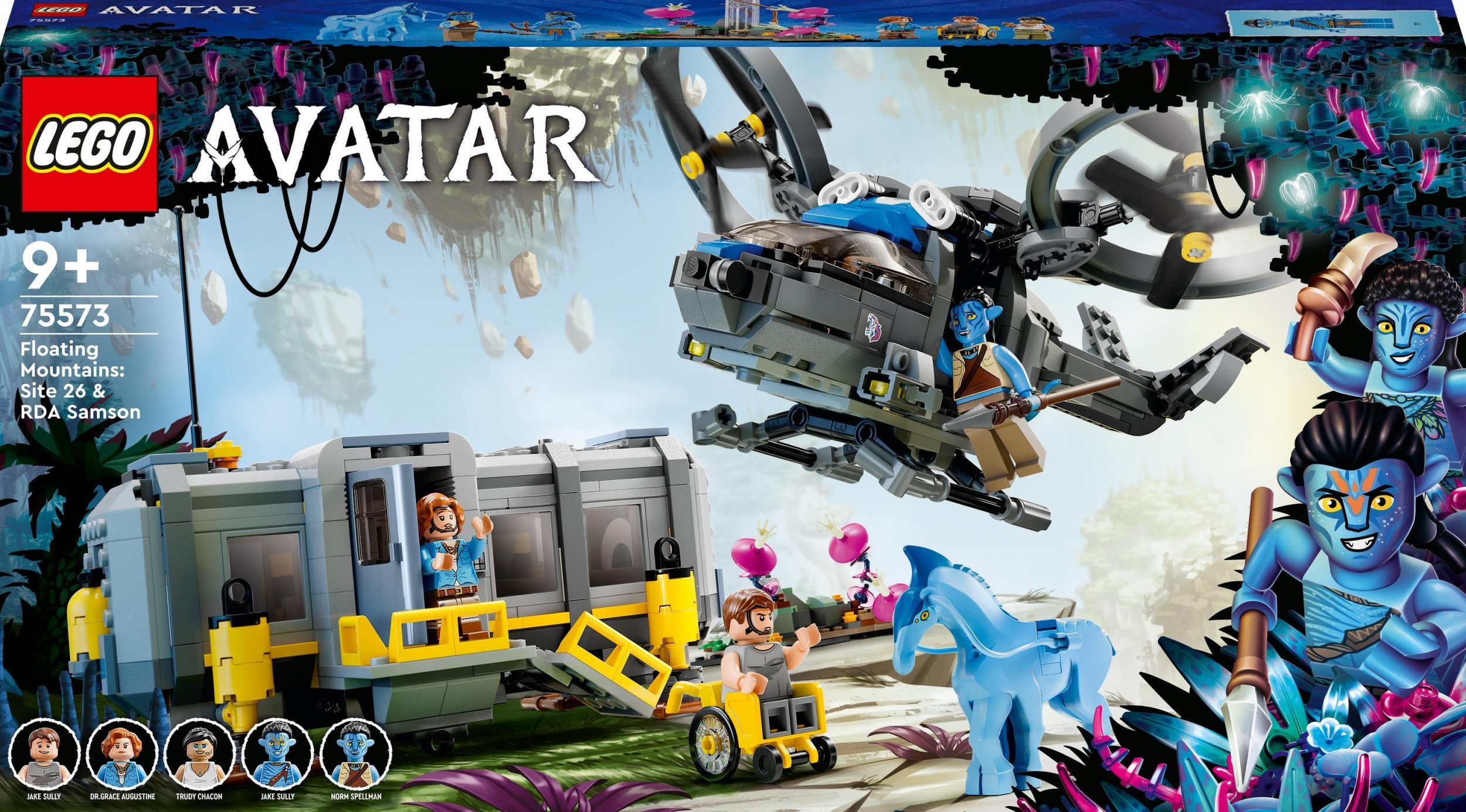 LEGO Avatar Flying Mountains: Stația 26 și Samson ZPZ (75573)