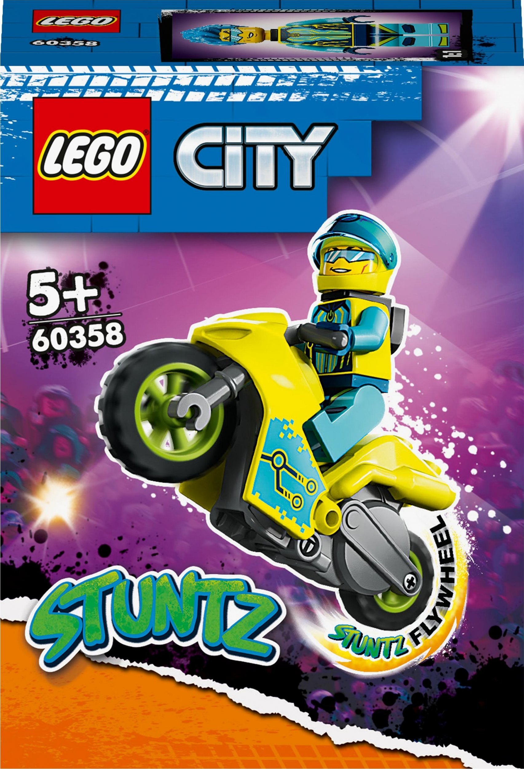 LEGO City Cyber Stunt Bike (60358)