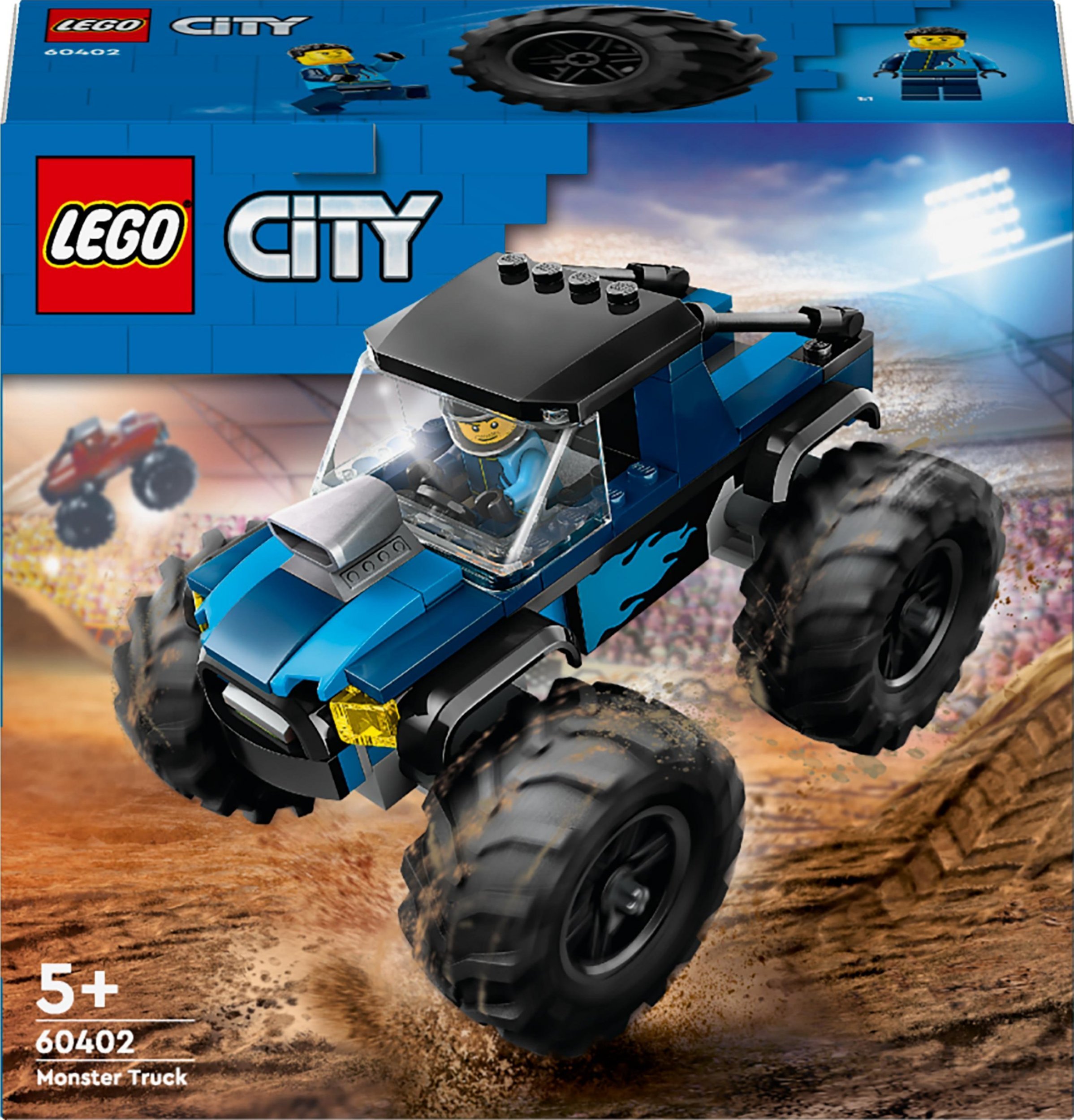 LEGO City Niebieski monster truck (60402)