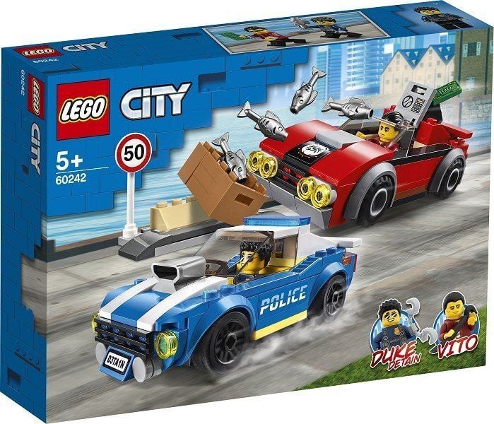LEGO City Police - Arest pe autostrada al politiei 60242