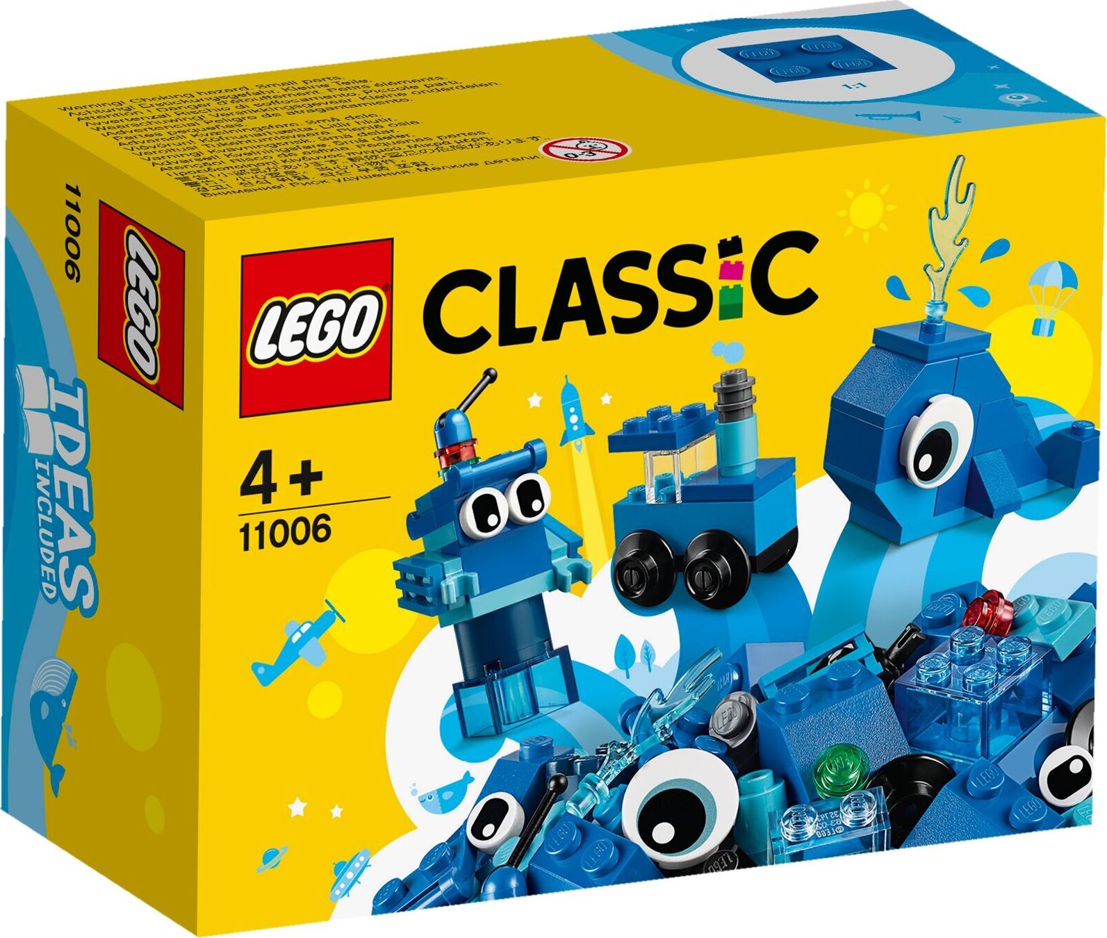 LEGO Classic Niebieskie klocki kreatywne (11006)