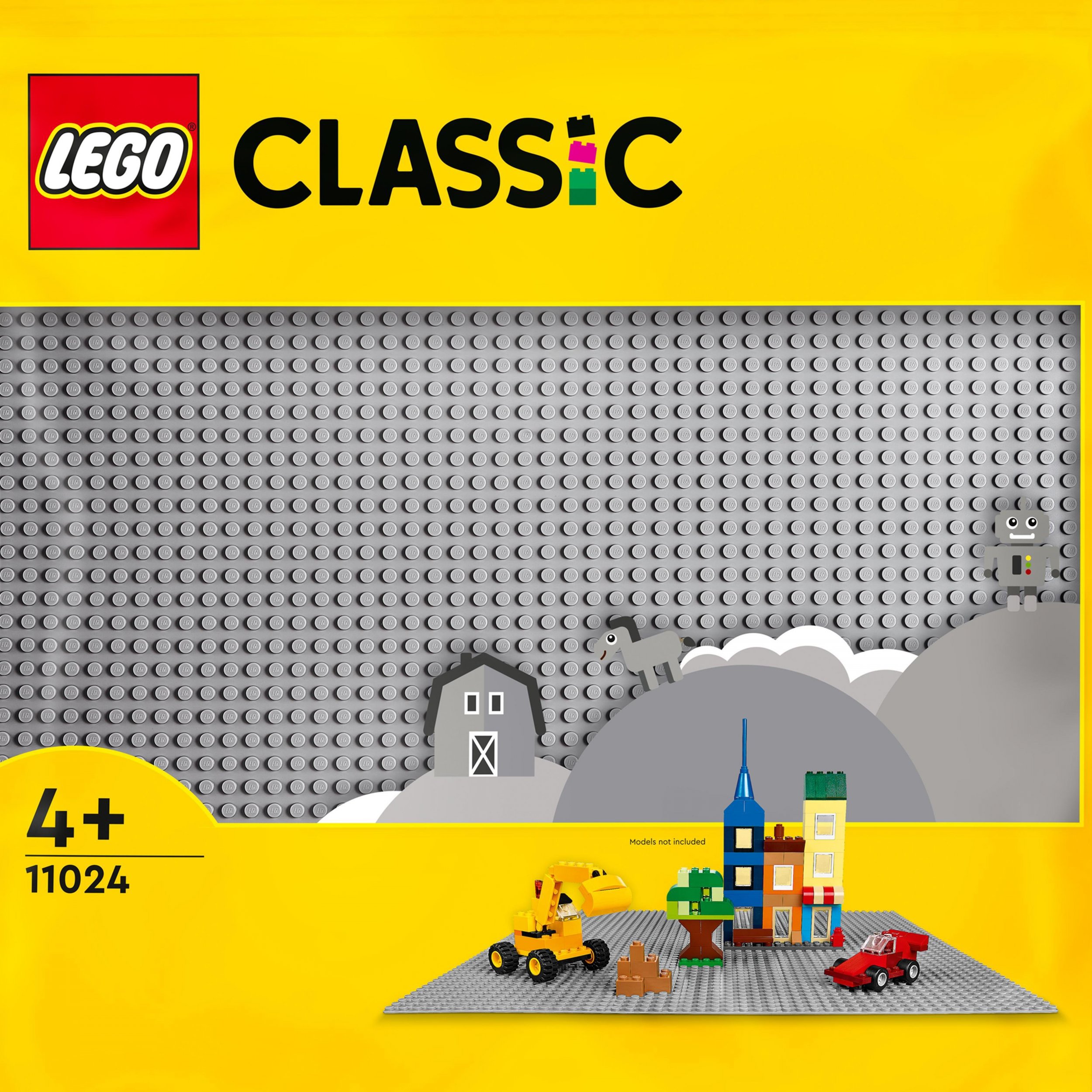 LEGO® Classic - Placa de baza gri 11024, 1 piesa