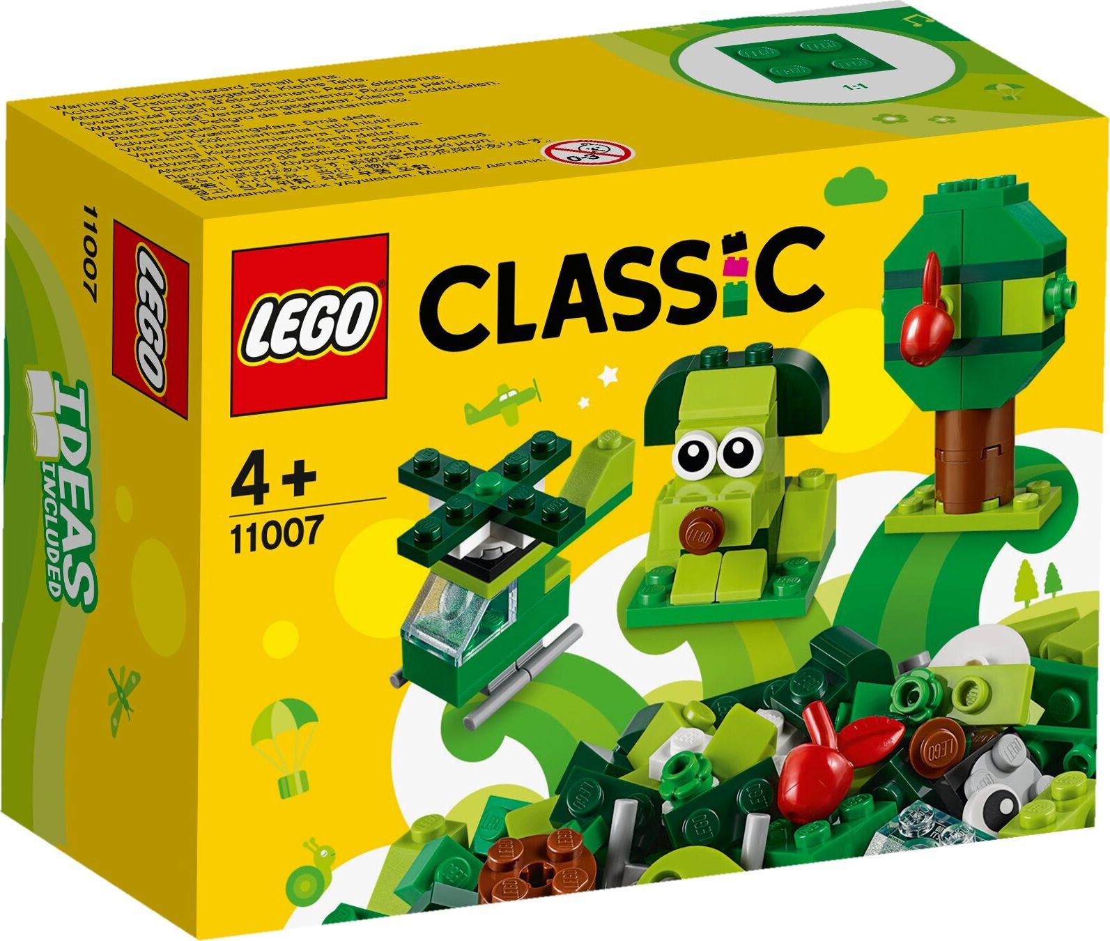 LEGO Classic Zielone klocki kreatywne (11007)