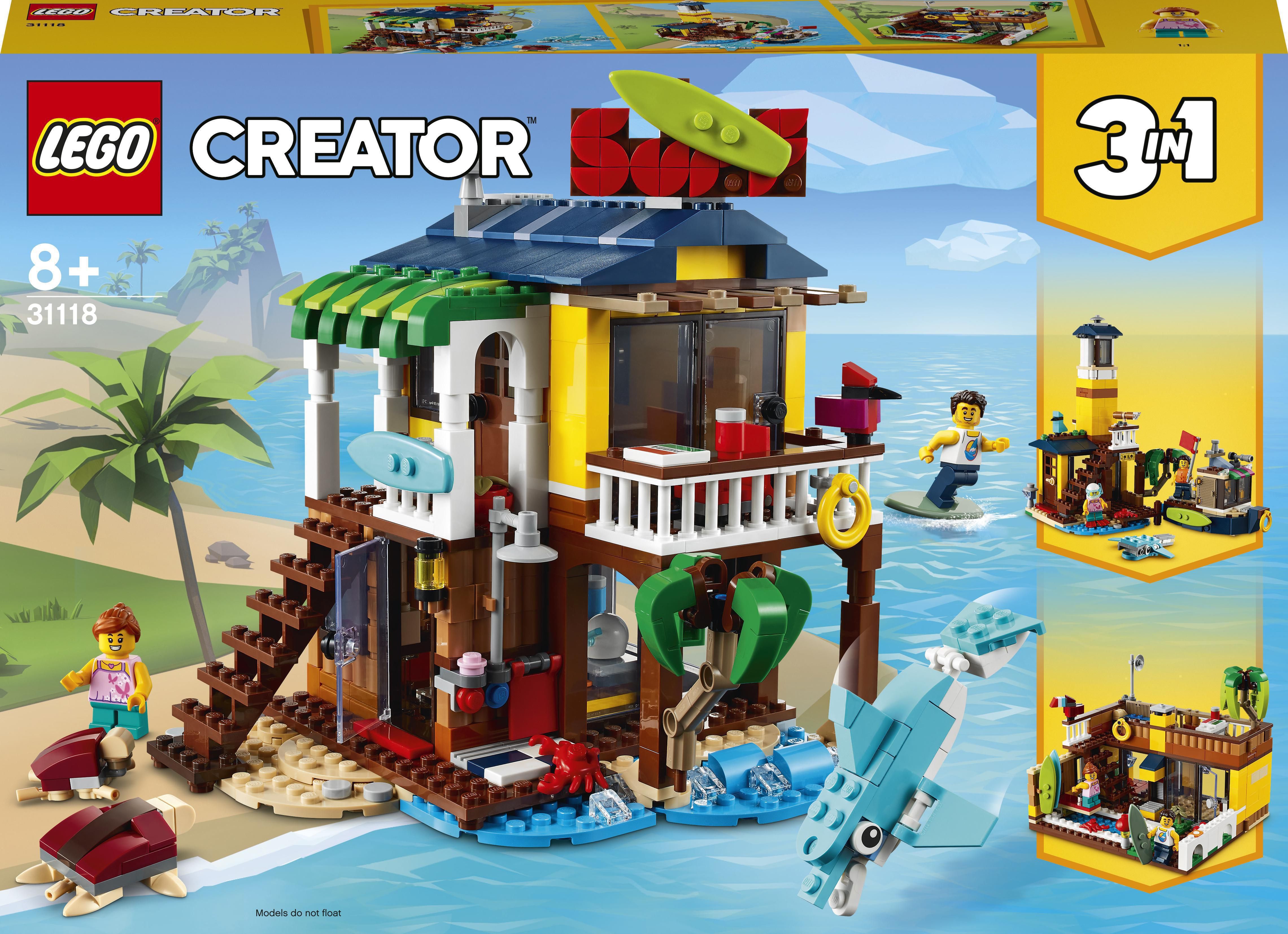 LEGO Creator - Casa de pe plaja a surferilor 31118