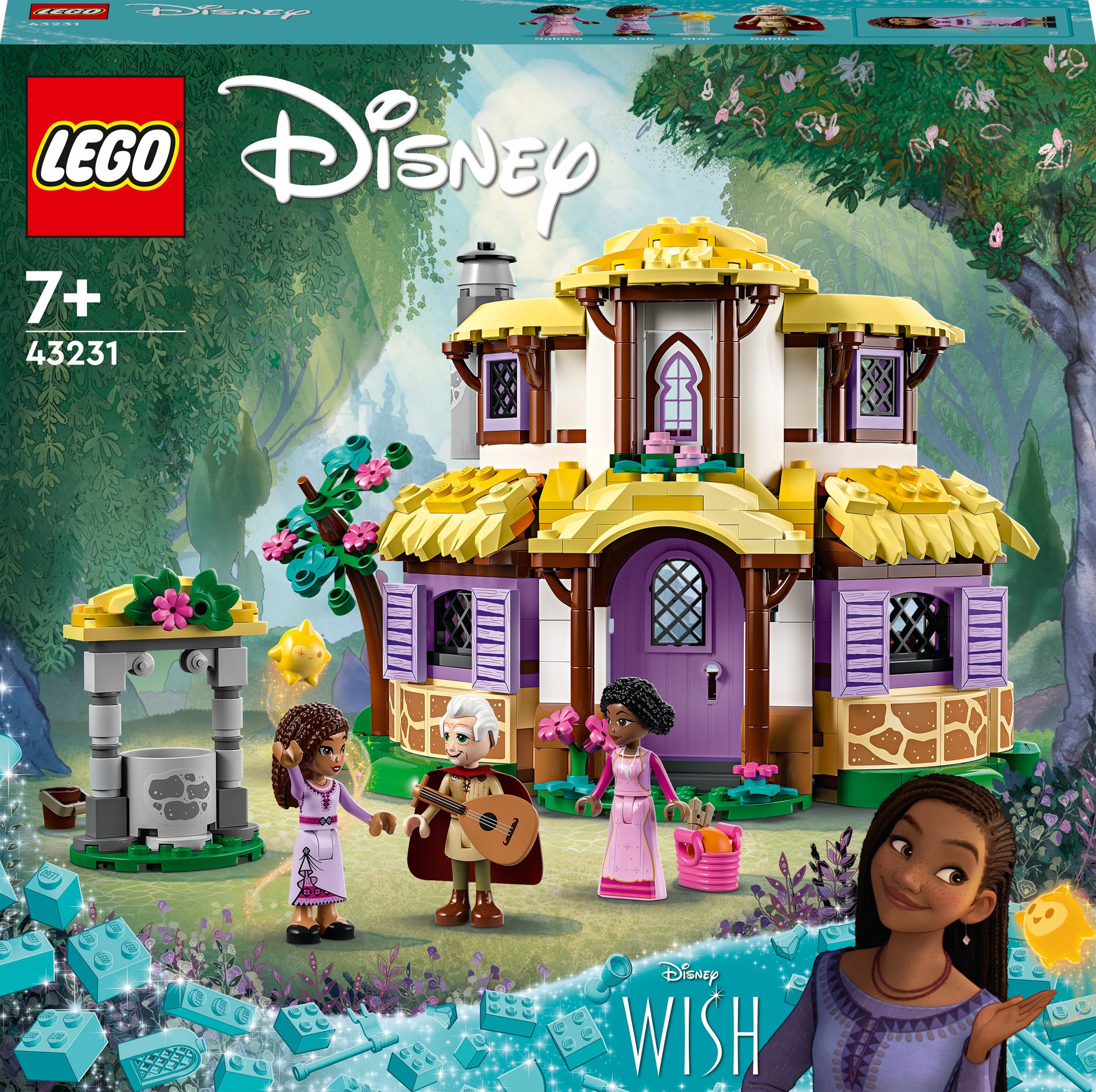 LEGO Disney Chatka Ashy (43231)