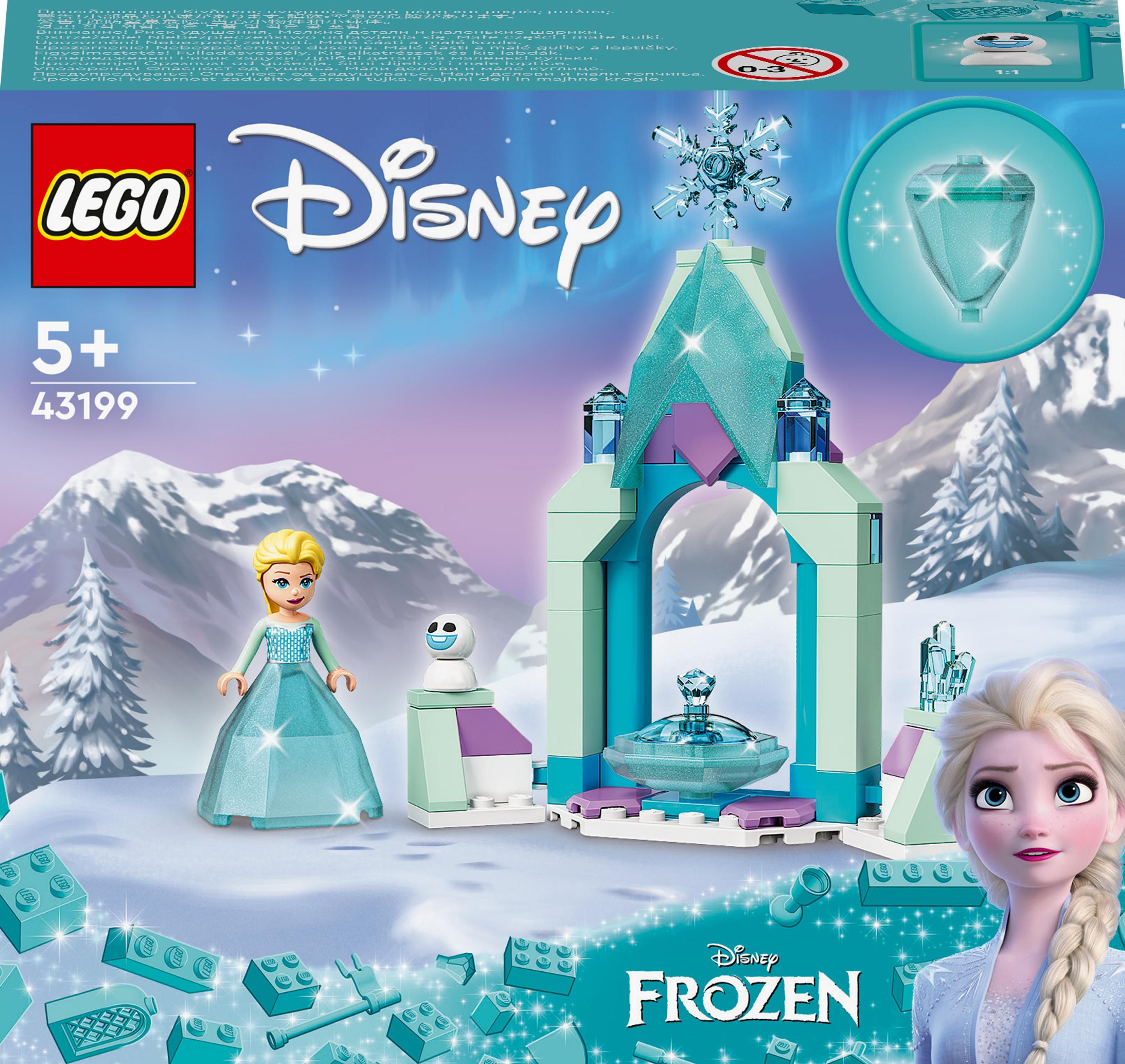 LEGO® Disney - Curtea Castelului Elsei 43199, 53 piese