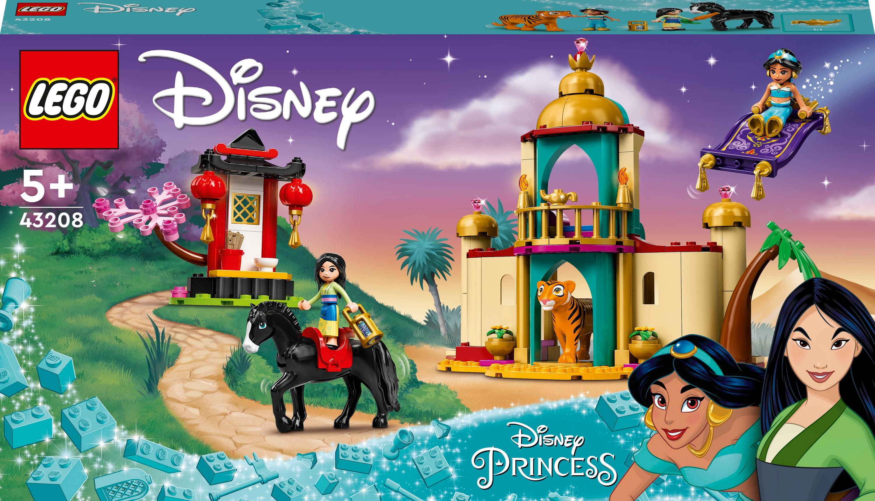 LEGO Disney Jasmine și Aventura lui Mulan (43208)