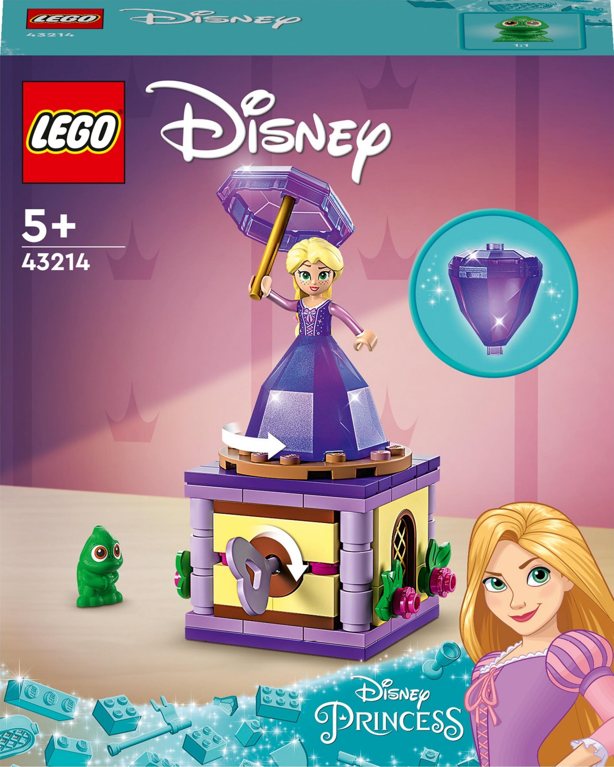 LEGO Disney Rapunzel care se învârte (43214)