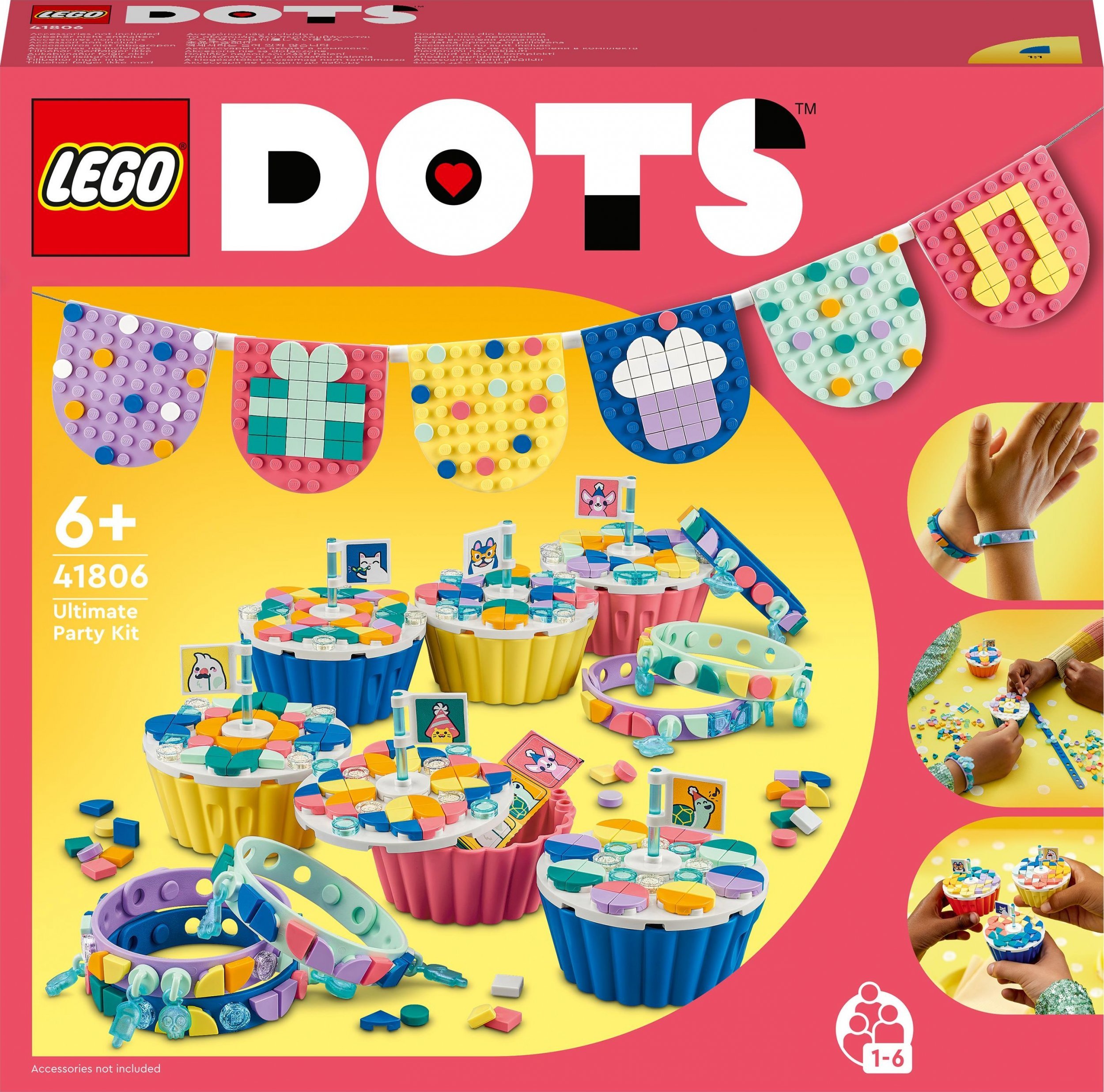 Set complet pentru petrecere LEGO Dots (41806)