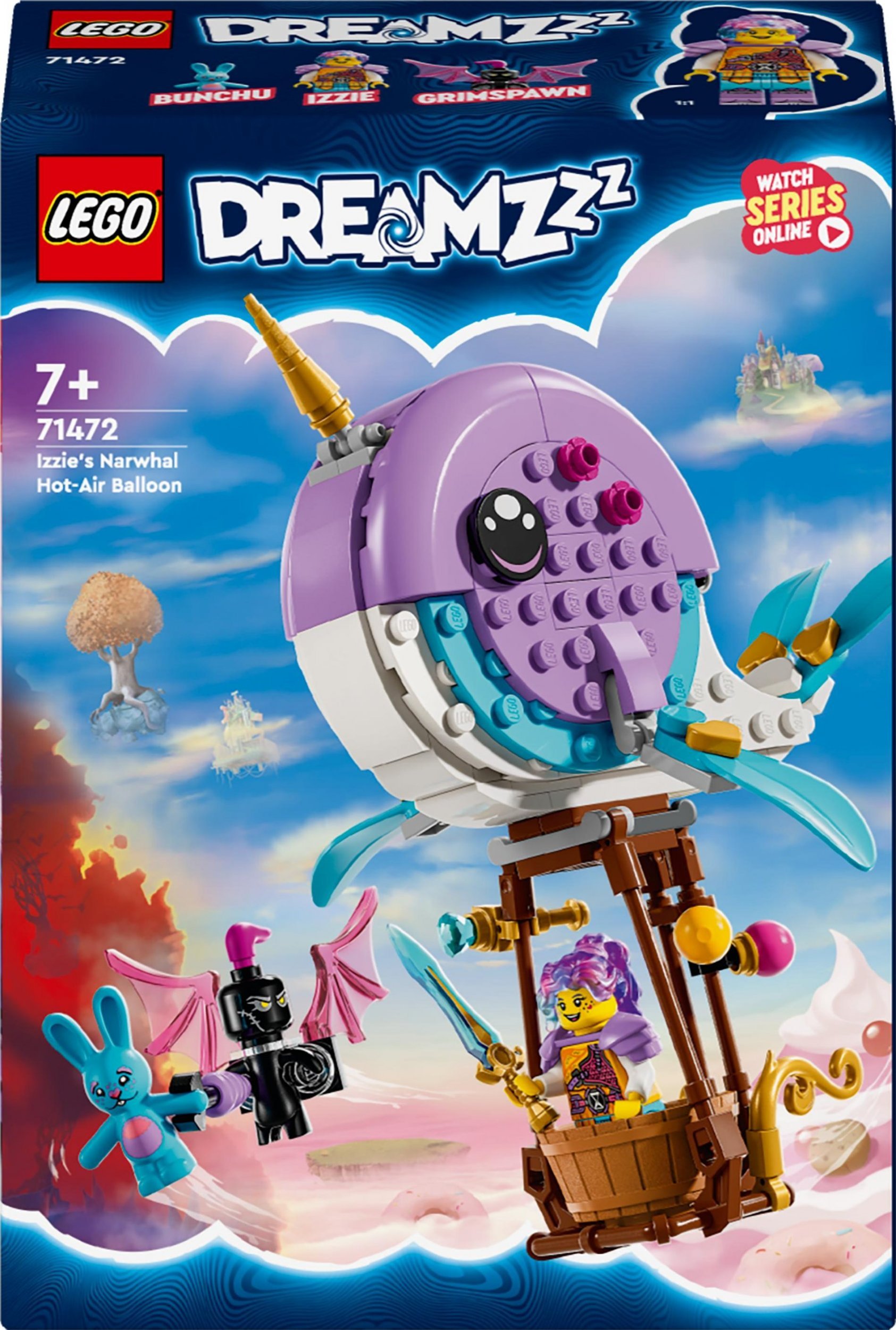 LEGO DREAMZzz Balon na ogrzane powietrze Izzie (71472)