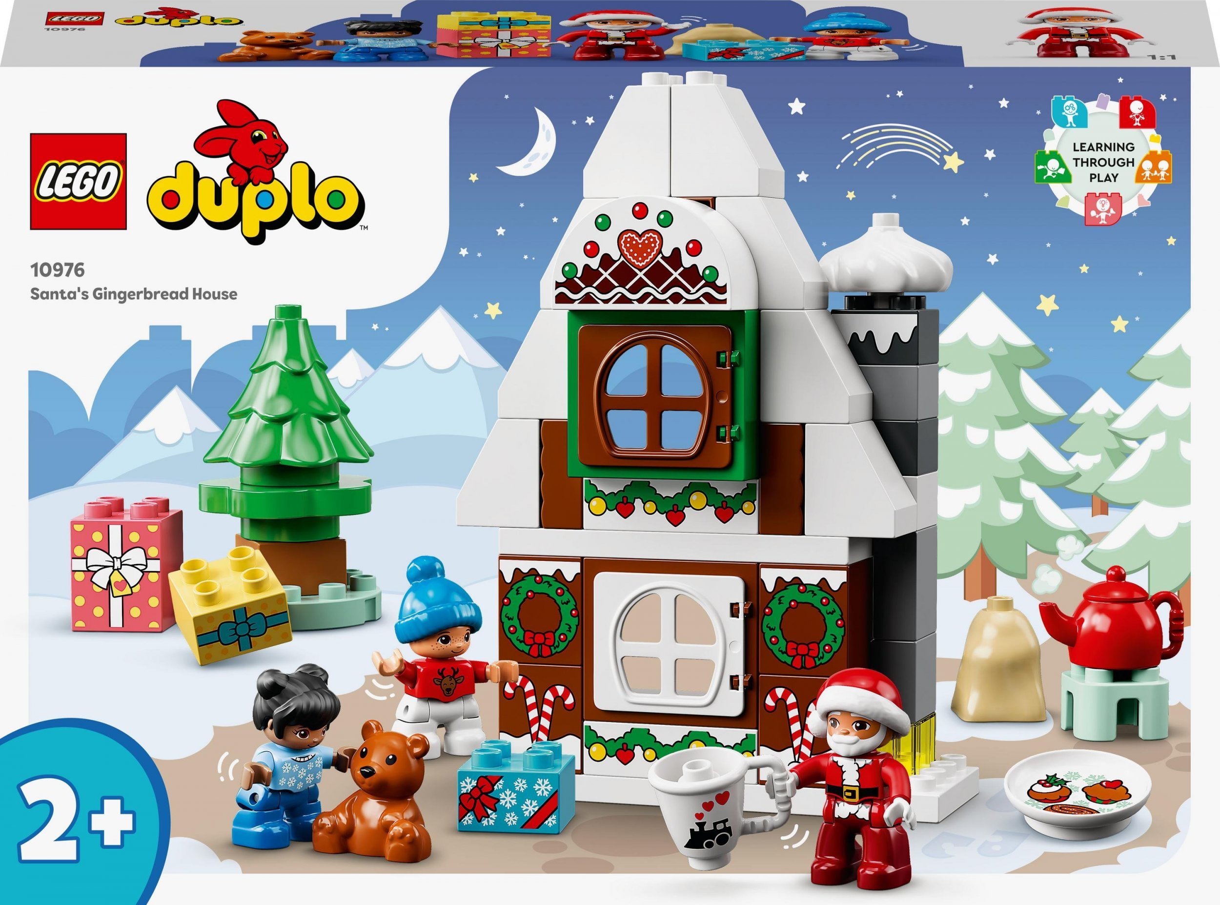 LEGO Duplo Casa de turtă dulce a lui Moș Crăciun (10976)