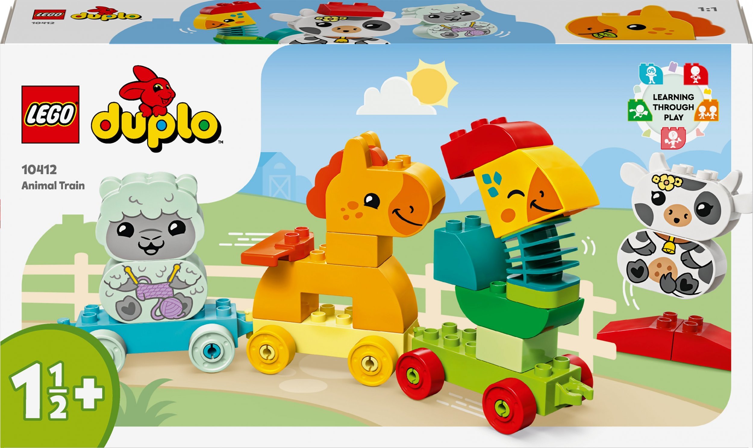 LEGO Duplo Pociąg ze zwierzątkami (10412)