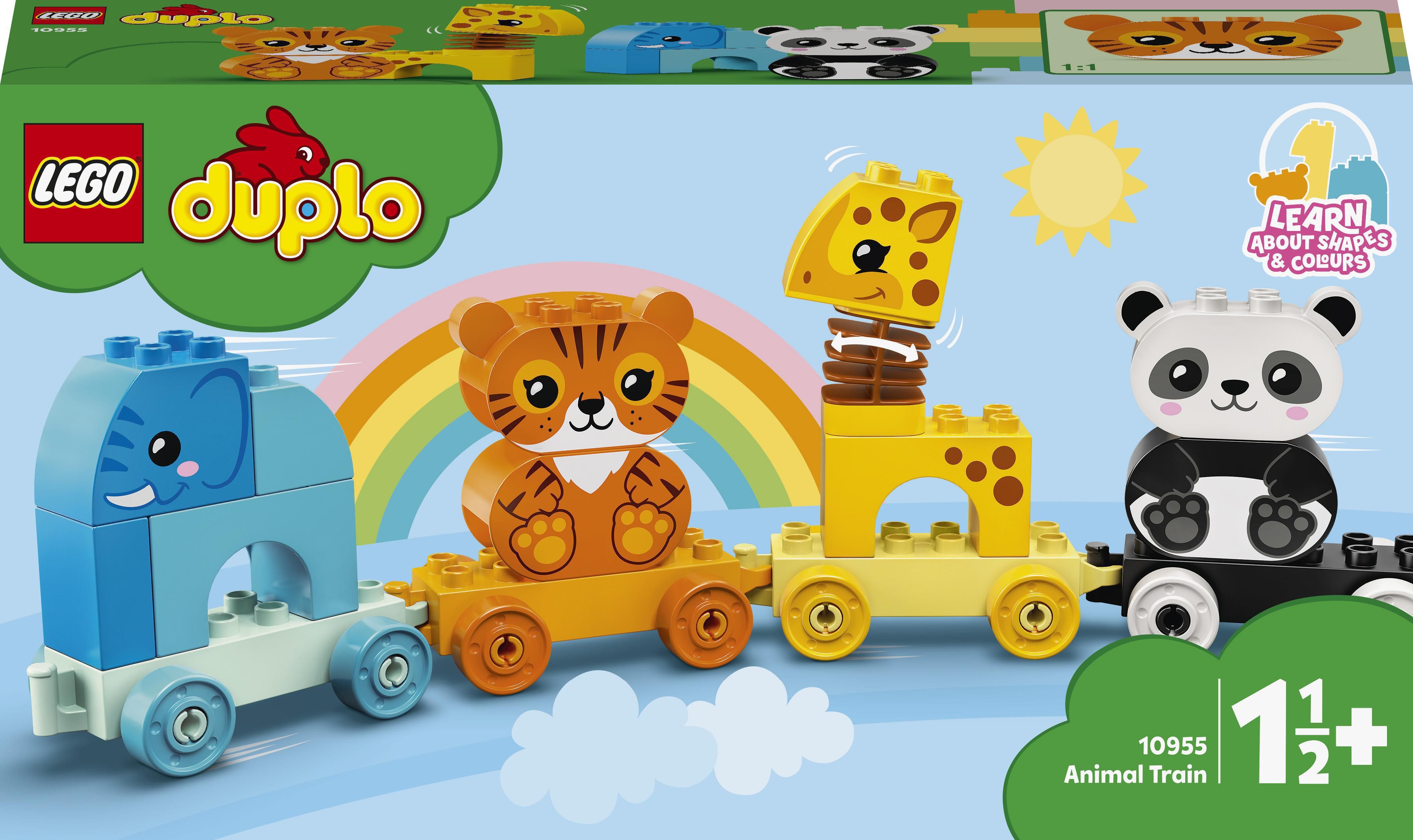 LEGO DUPLO - Primul meu tren cu animale 10955