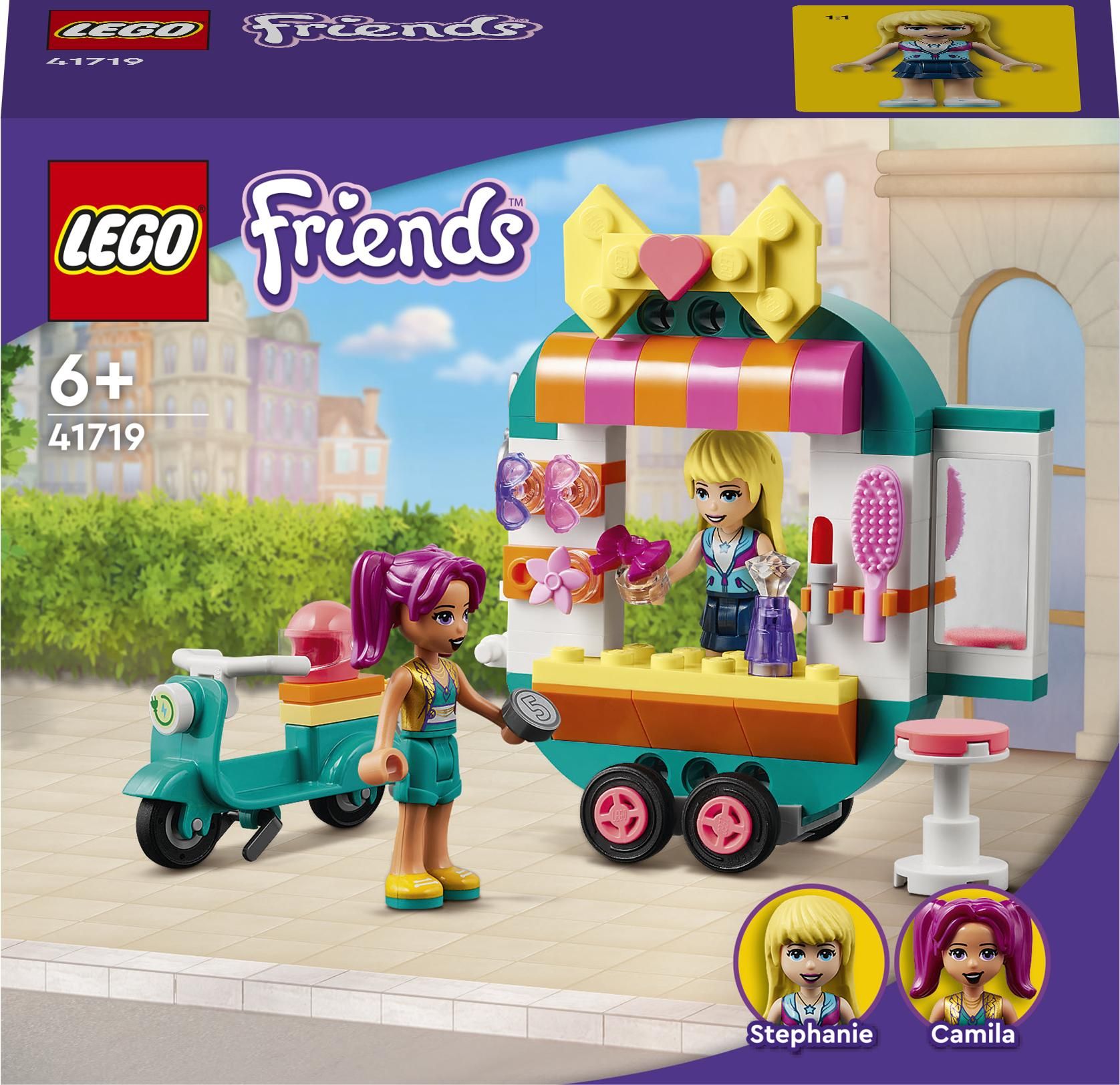 LEGO® Friends - Butic mobil de moda 41719, 94 piese