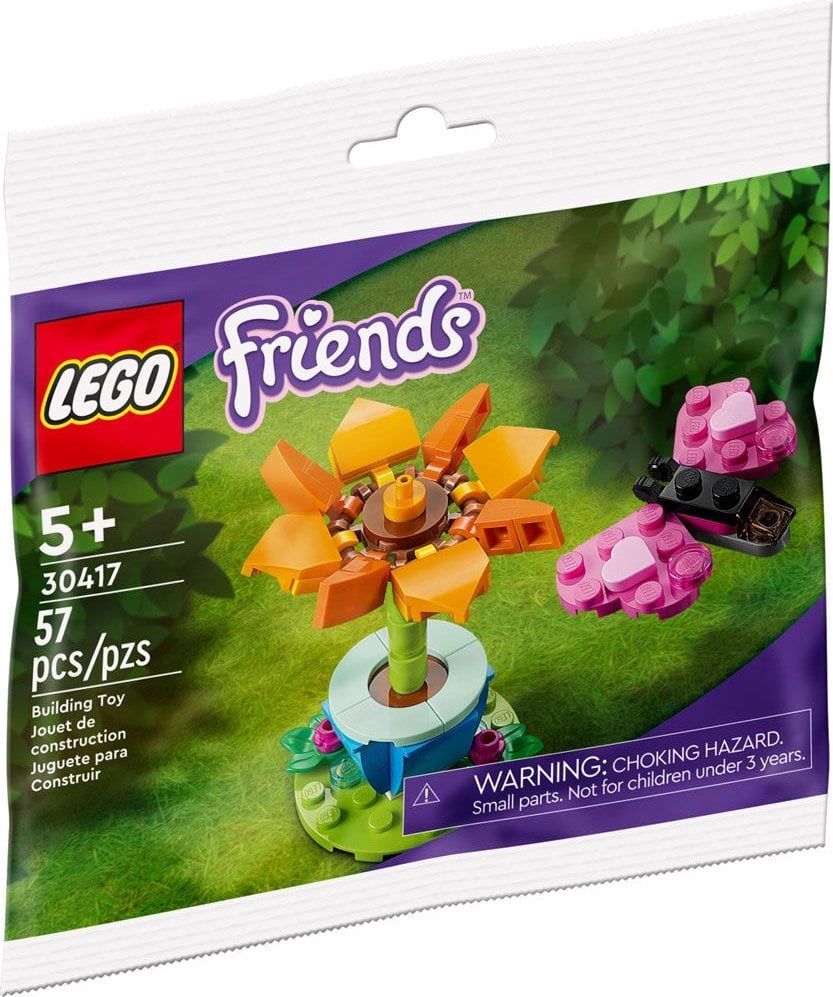 LEGO Friends Floare și fluture de grădină (30417)