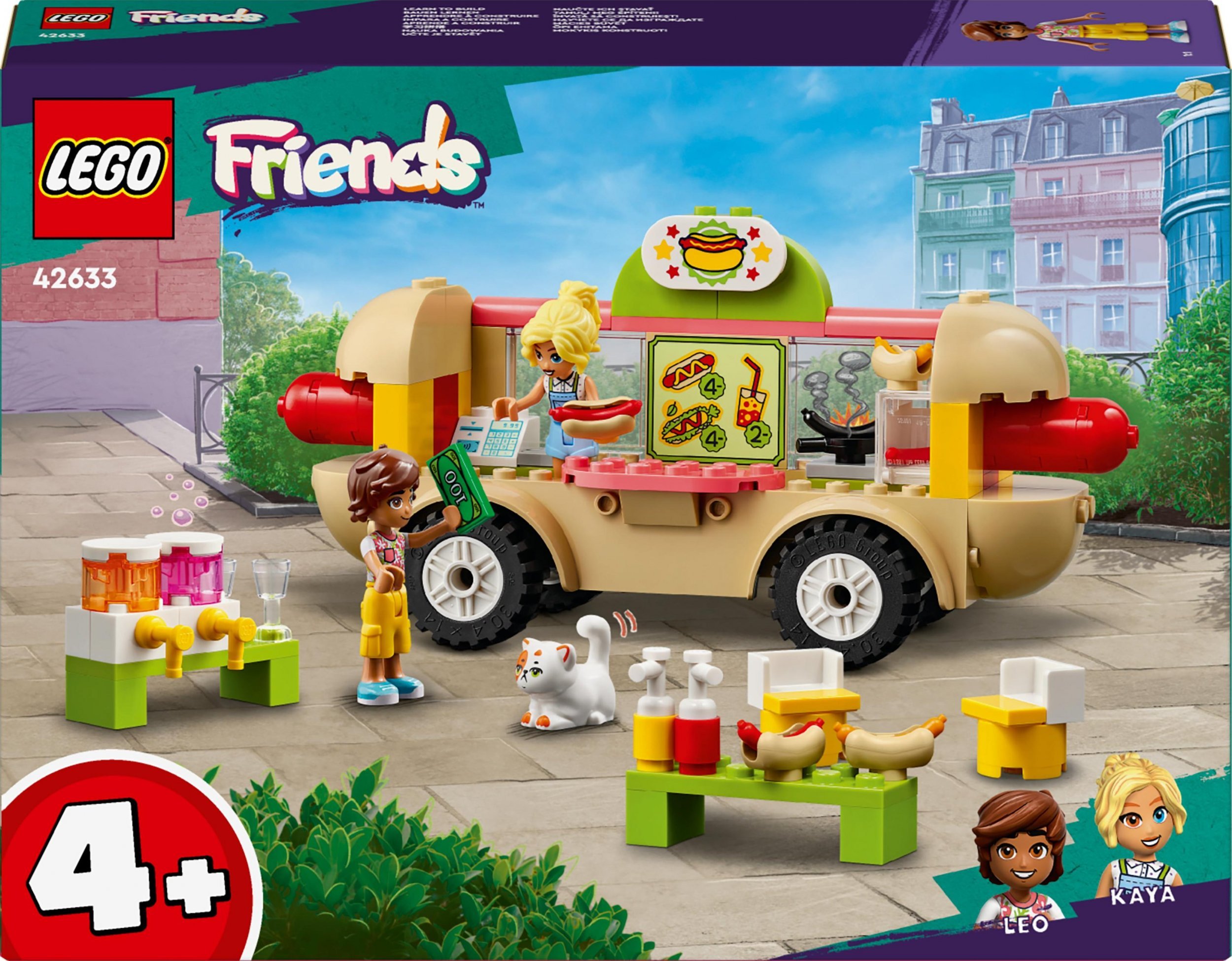 LEGO Friends Food truck z hot dogami (42633)