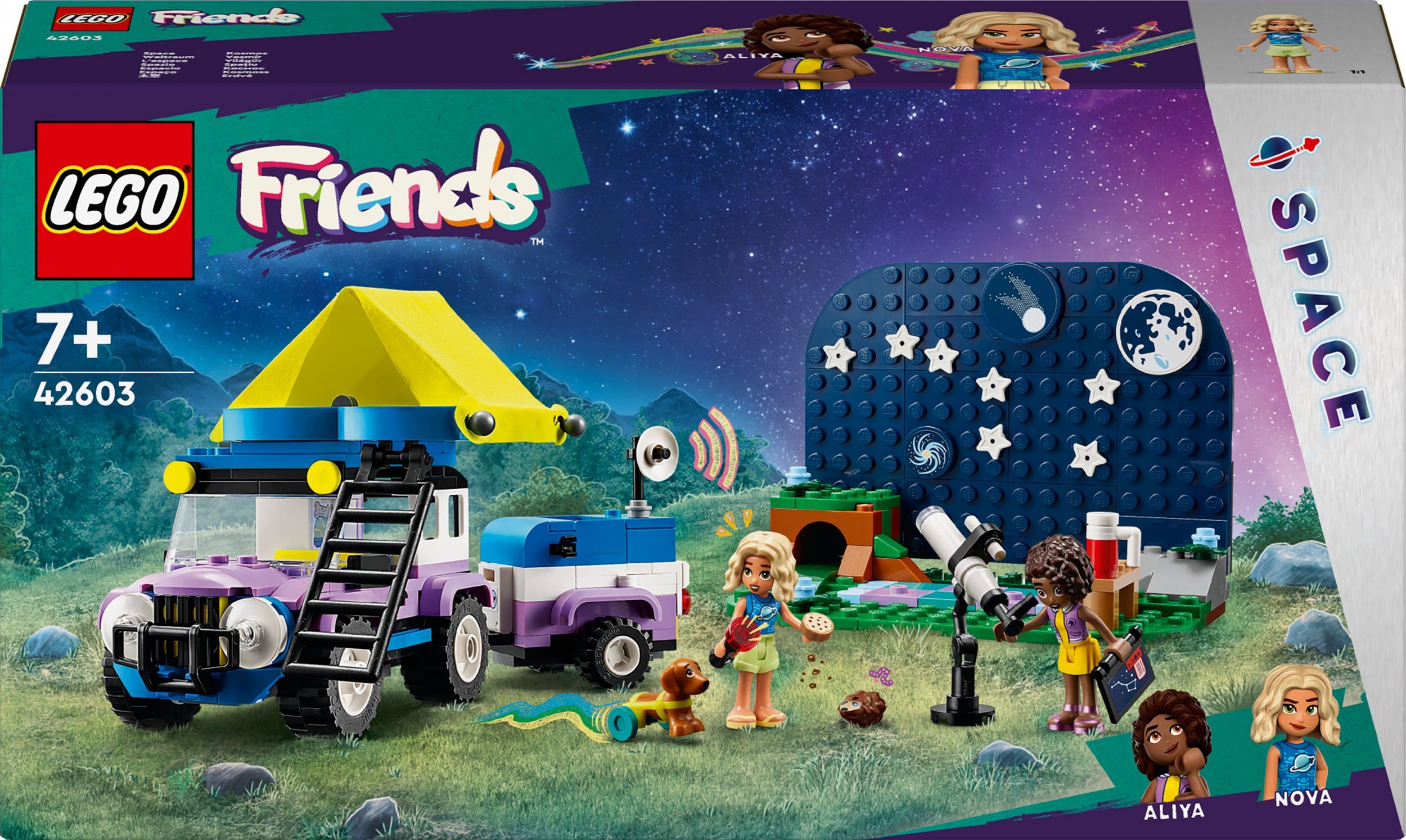 LEGO Friends Kamper z mobilnym obserwatorium gwiazd (42603)